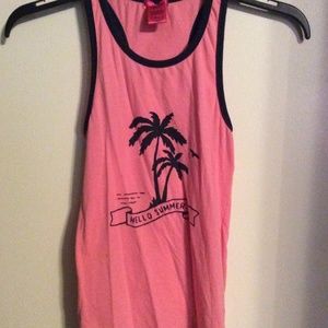 Pink "Hello Summer" youth shirt